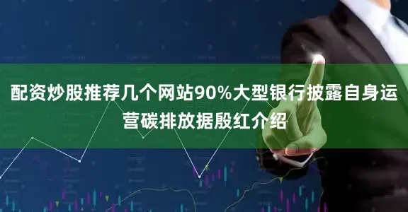 配资炒股推荐几个网站　　90%大型银行披露自身运营碳排放　　据殷红介绍